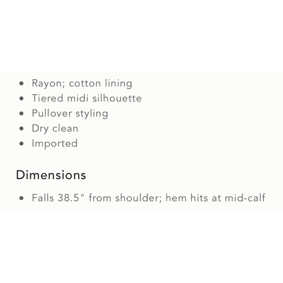 Anthropologie Ravenna Tiered Midi Dress NWT - SZ L - Picture 12 of 12